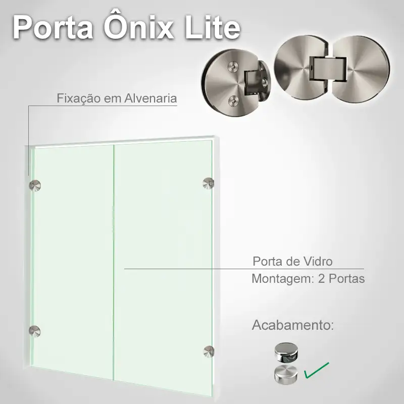 Alvenaria 2 Folhas Escovado